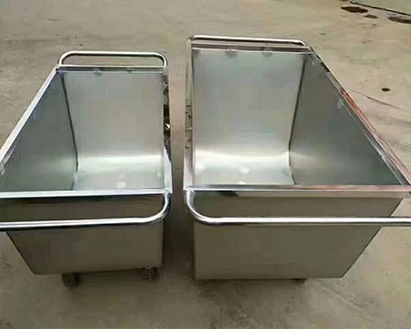 不锈钢猪用料槽